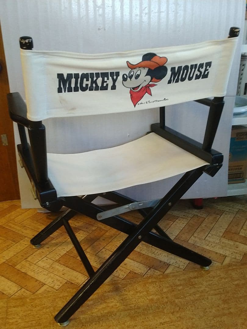 ROXAS ミッキーマウス ディレクターズチェア チトセ 木製