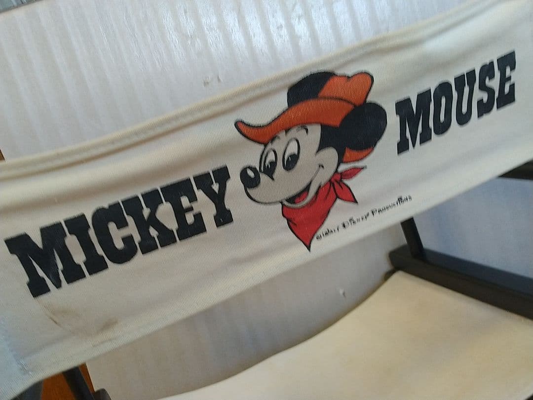 ROXAS ミッキーマウス ディレクターズチェア チトセ 木製