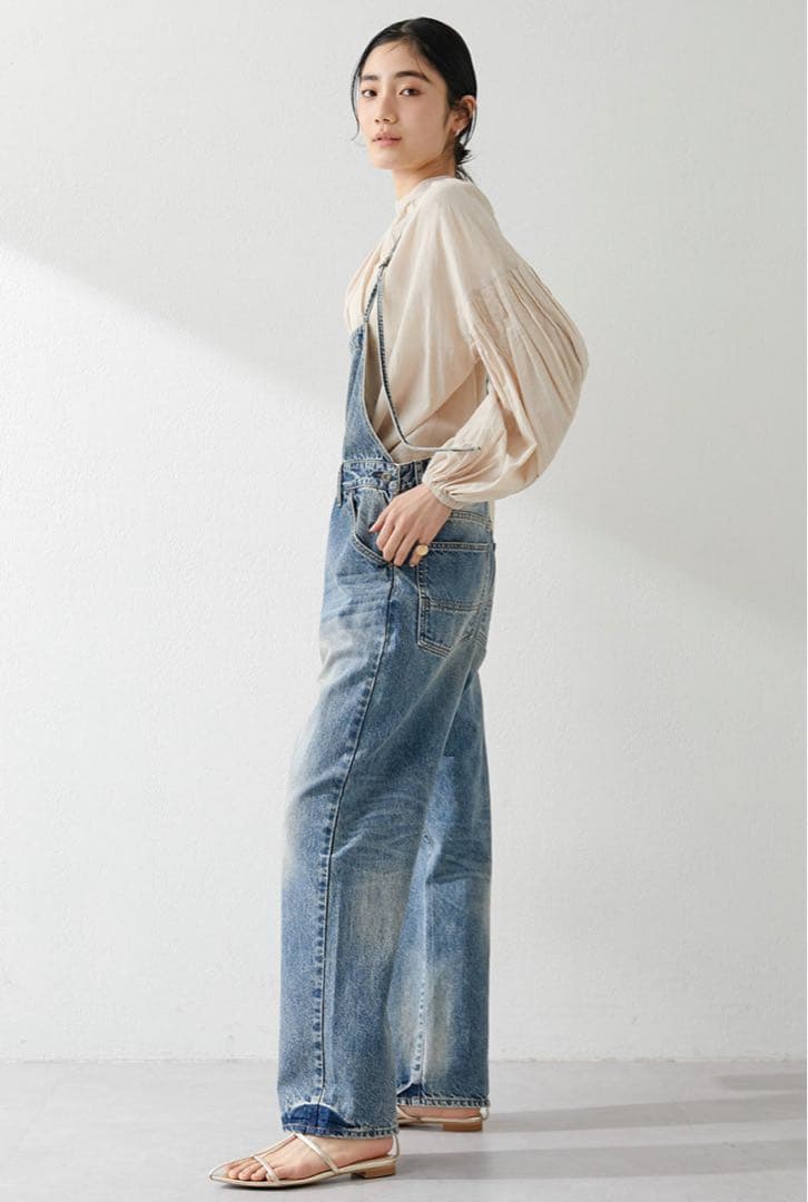 【新品未使用】 Whim Gazette デニムオールインワン2