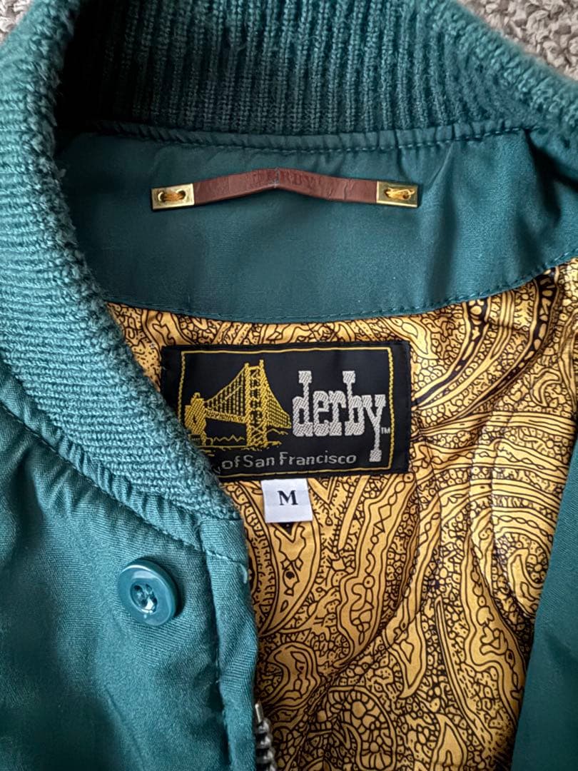 00's～ derby of Sanfrancisco green Mサイズ