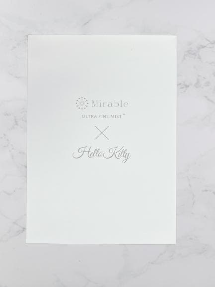 新品 未使用 ハローキティ バージョン ミラブルplus ウルトラファインミスト