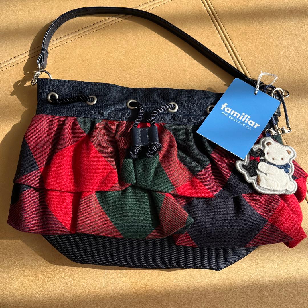 ファミリア バケットバッグ