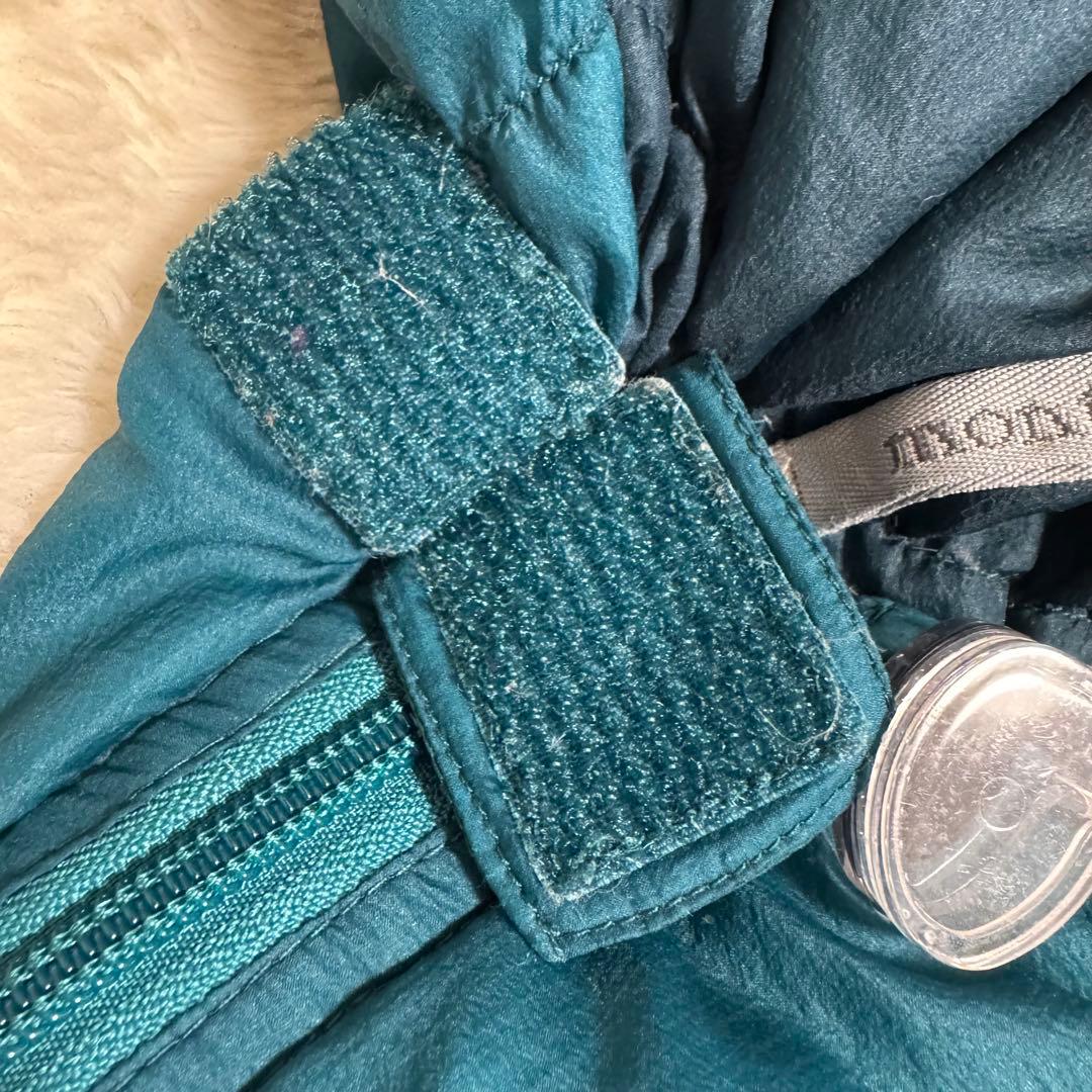 美品モンベル800FPU.L.スーパースパイラルダウンハガー#3 R/ZIP緑