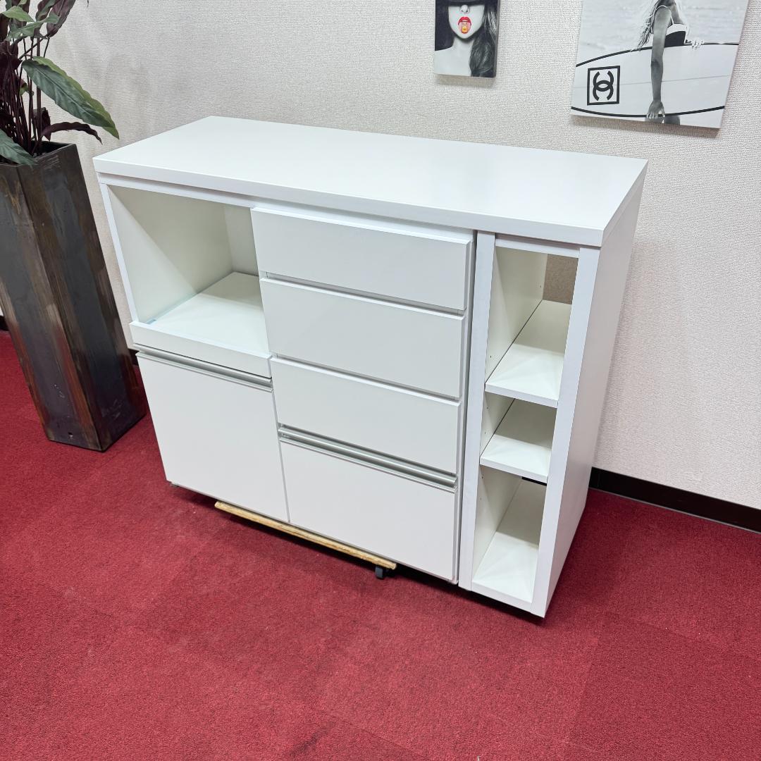 東京23区送料無料　美品キッチンカウンター　サイズ105㎝　洗浄/除菌済み