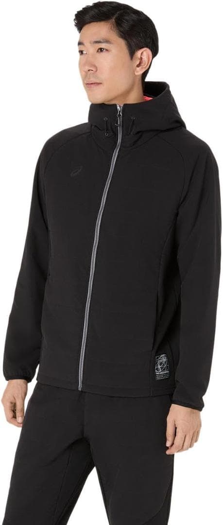 [アシックス] ハイブリッド中わたフリースフーディー 2031F172