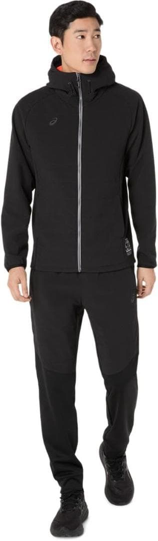 [アシックス] ハイブリッド中わたフリースフーディー 2031F172