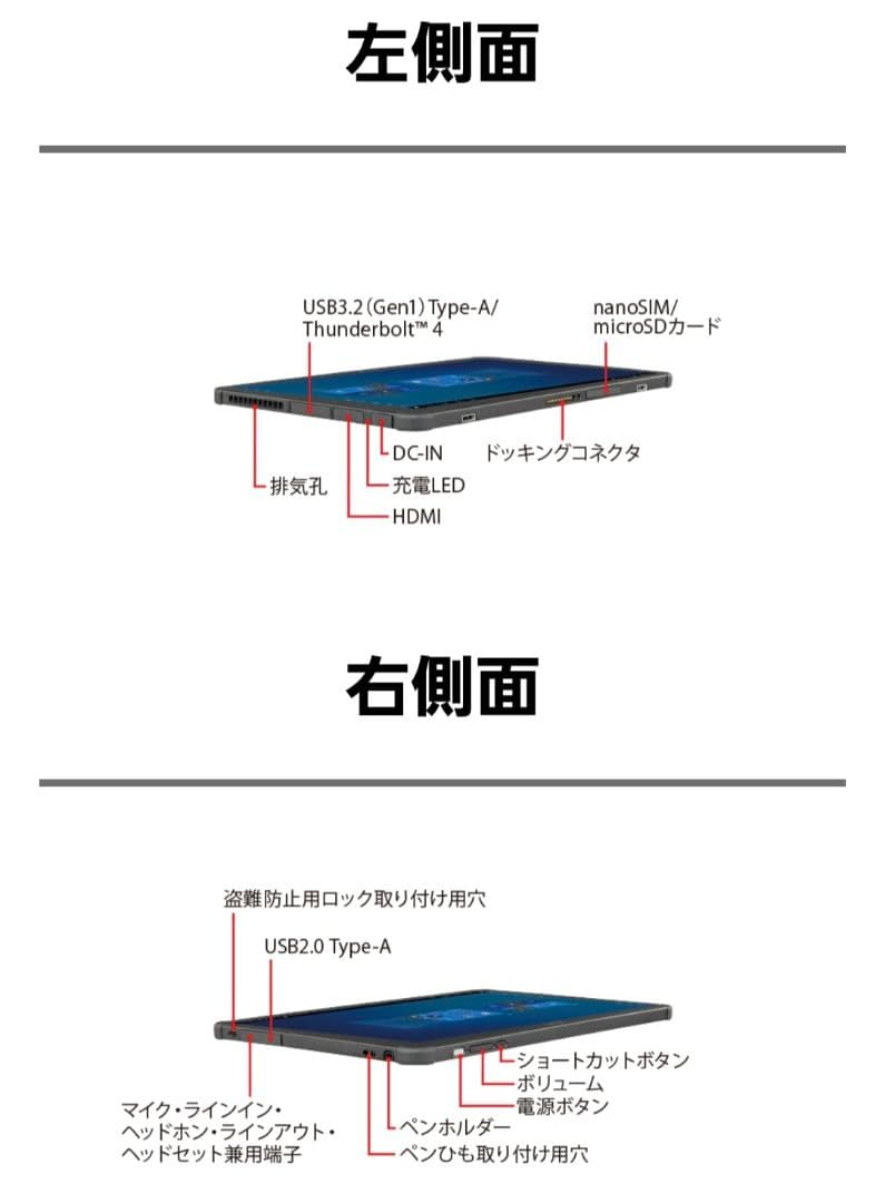 【高年式・美品】ARROWS Tab Q7311/FB 第11世代i5