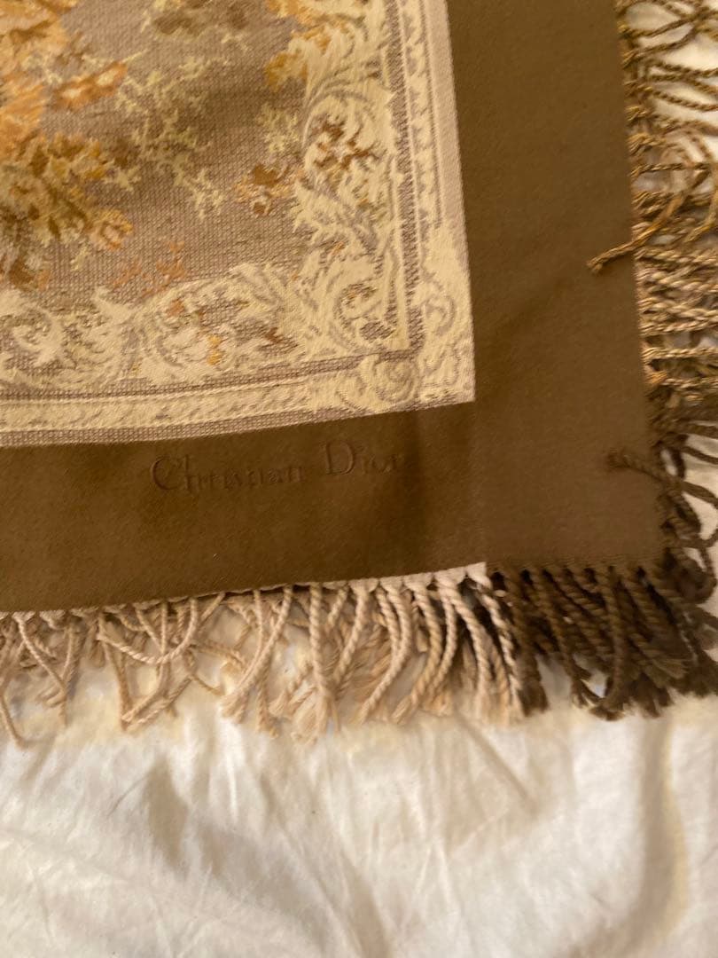 クリスチャンディオールDiorの大判ストール　良い柄