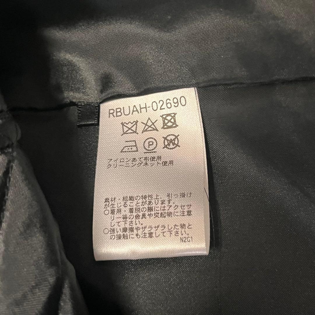 美品【ヒロココシノ ヒロコビス】2way ジャガード 中綿ライナー ロングコート