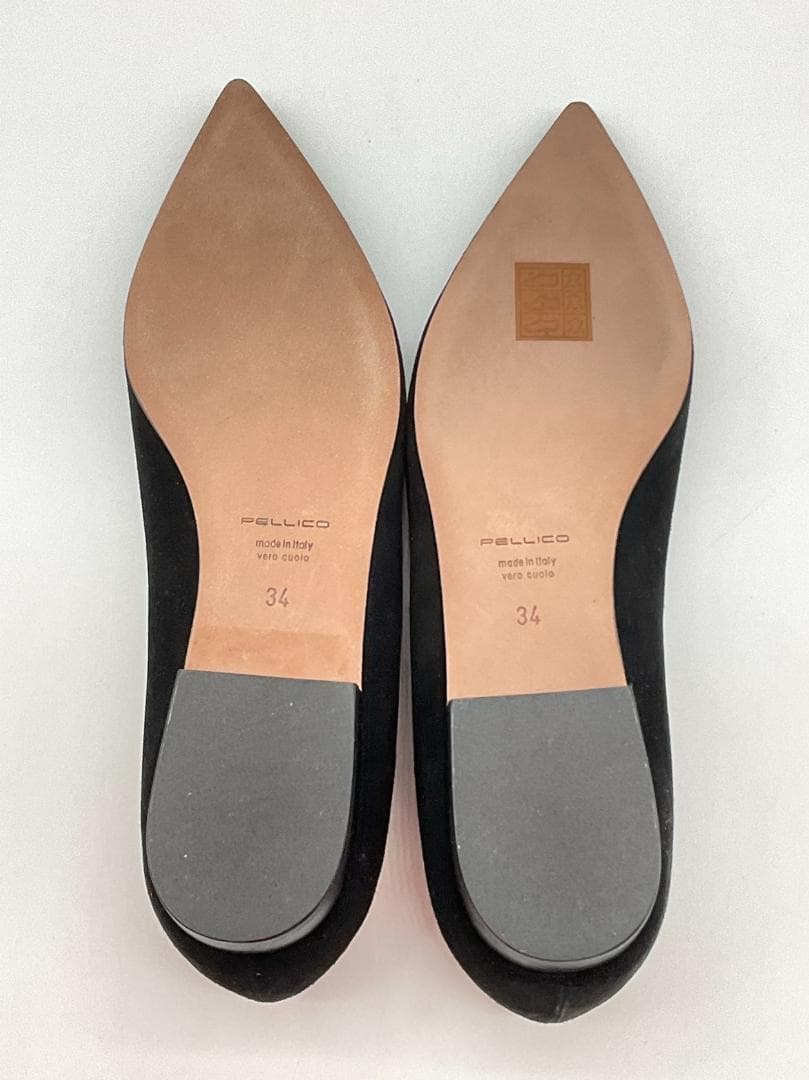 【新品】PELLICO スエードポインテッドトゥ パンプス 34