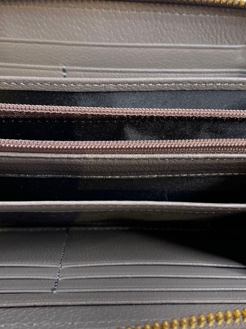 【専用】【新品未使用】CROCODILE クロコダイルレザー 長財布 グレー