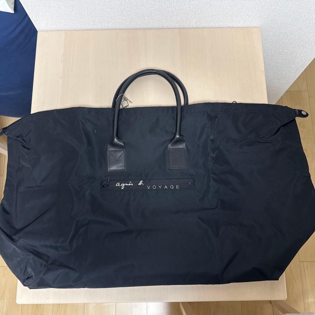 アニエス・ベー (agnès b. VOYAGE) ナイロン ボストンバッグ