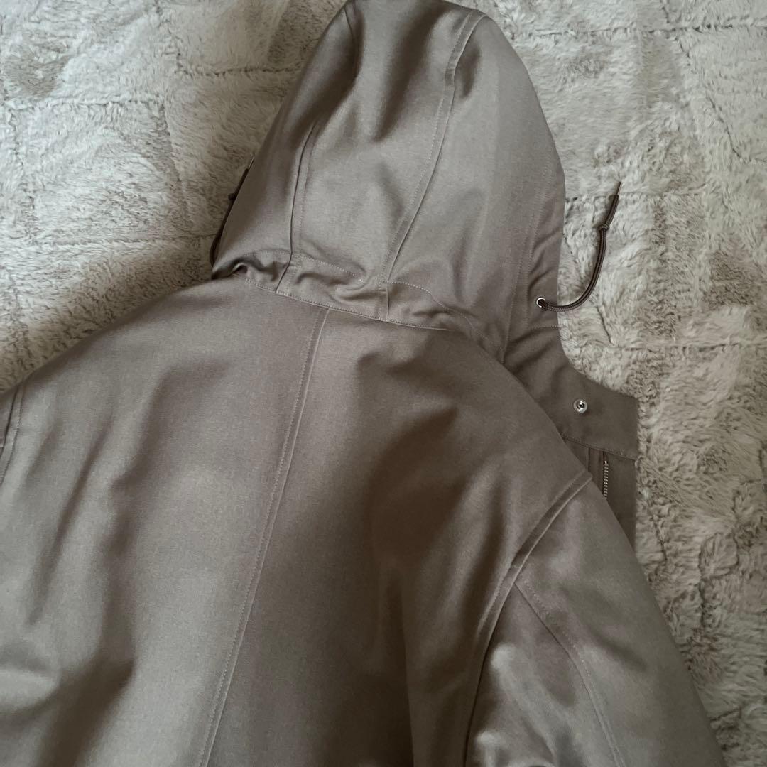 ユナイテッドアローズ GLR フード付きコート ベージュ　L