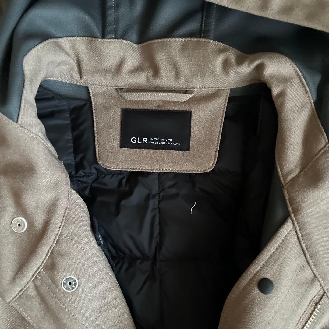 ユナイテッドアローズ GLR フード付きコート ベージュ　L