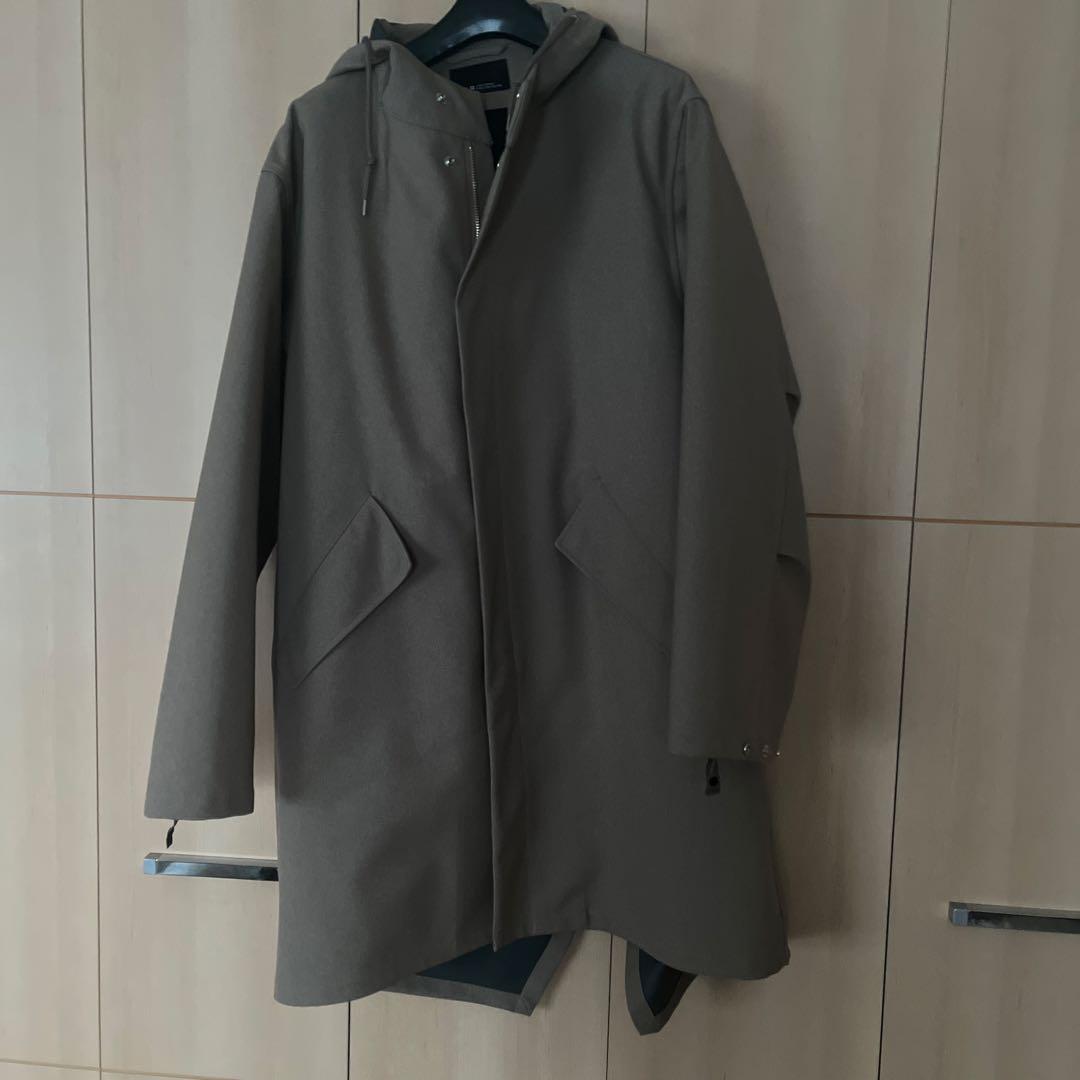 ユナイテッドアローズ GLR フード付きコート ベージュ　L