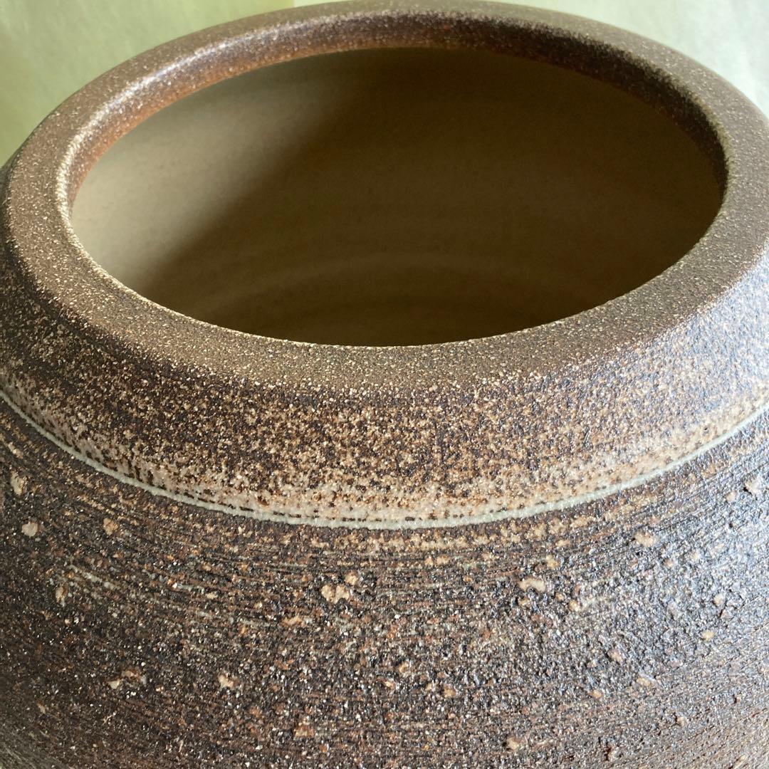 信楽焼　壺　花瓶　大きめ