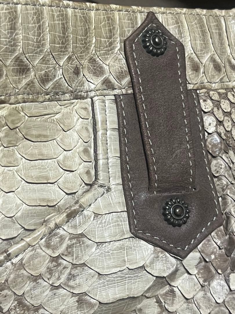 obelisk オベリスク　レザーパンツ　蛇革　ブーツカット　28inch