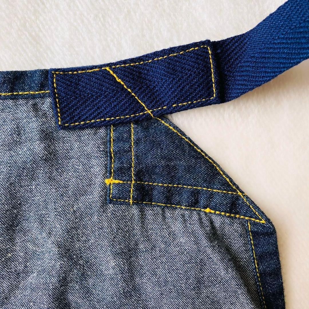 ピンクハウス テディベア 100周年記念　コラボエプロン　デニムエプロン