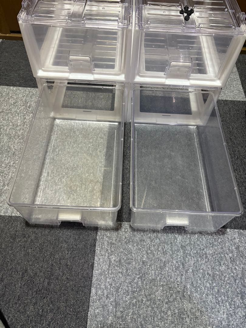 爬虫類ケージ　スドー ハープチェスト４００　4個セット