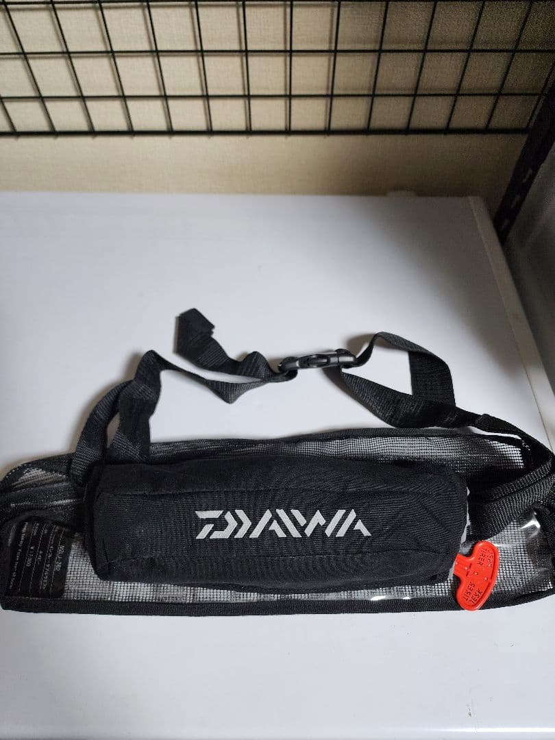 DAIWAライフジャケット ブラック クラフテルレインウェア ブラック その他