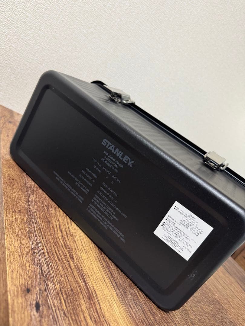 STANLEY ブラック収納ボックス　9.4L