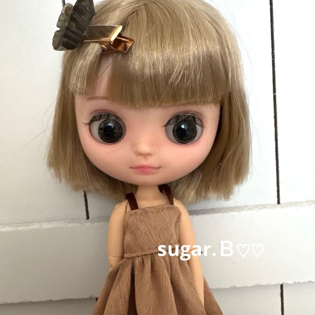 アイシードールカスタム❤︎ミディ❤︎ミルクティーボブ❤︎