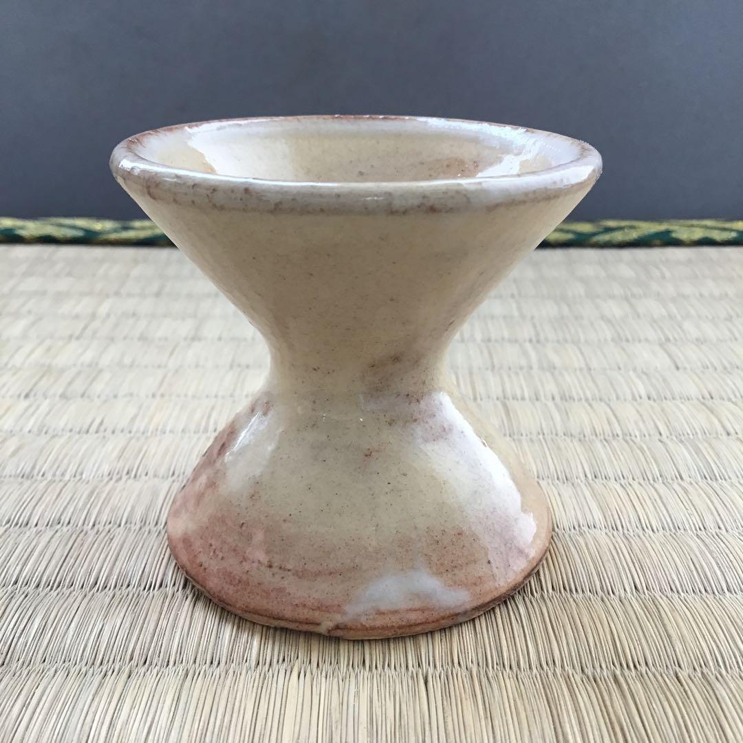 茶道具　萩焼　蓋置　萩千切蓋置　十二代　田原陶兵造　S32FO