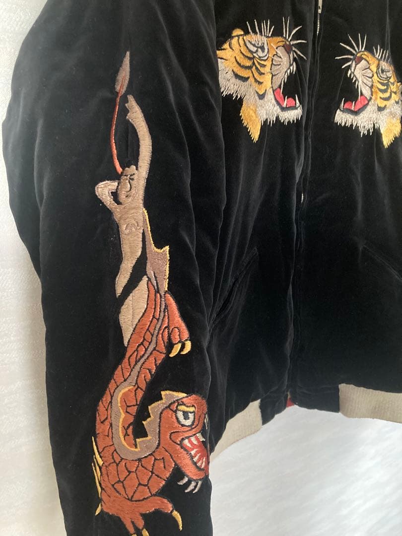 テーラー東洋 港商 別珍 スカジャン