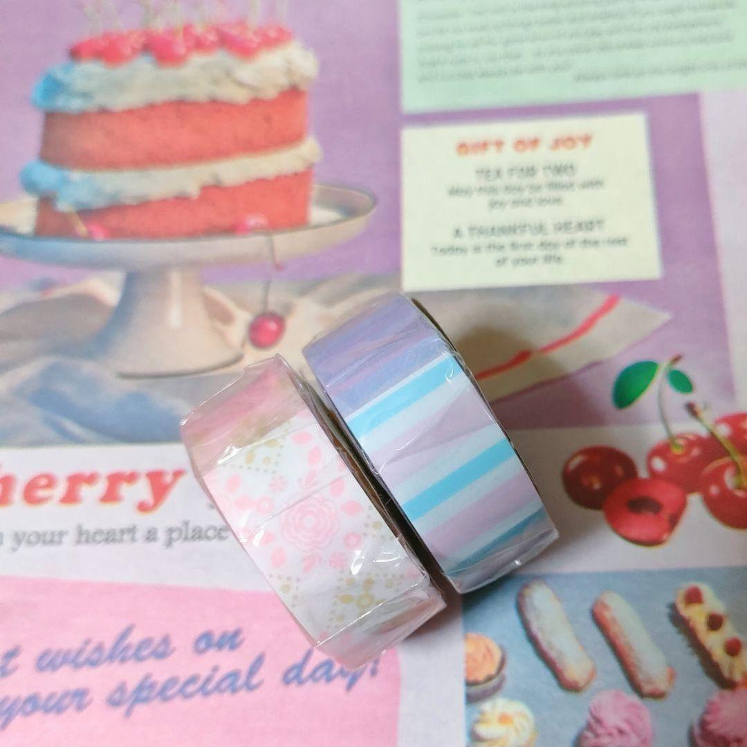 新品 マスキングテープ マステ プチジョア メンディングテープ ニチバン