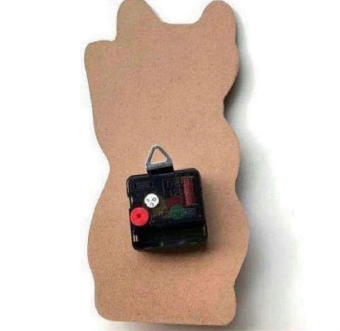 新品　ナタリーレテ　ダイカット クロック　招き猫　ねこ　ネコ　猫