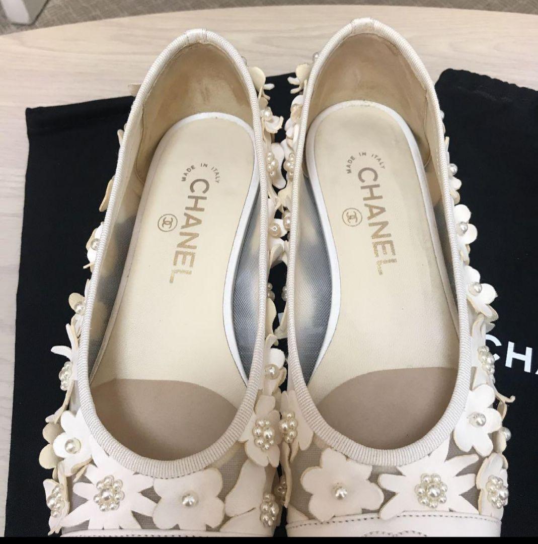 希少デザイン　シャネルパンプス　38サイズ