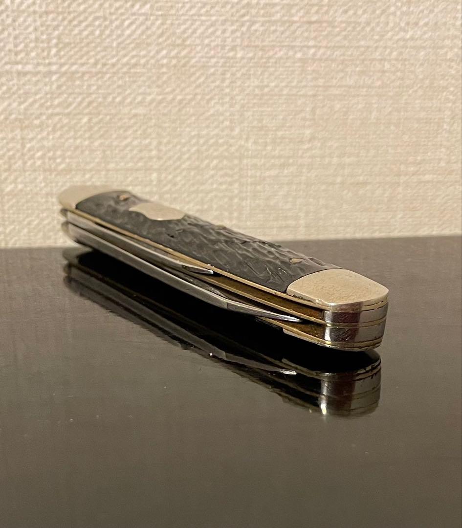 ハンマーブランド　2ブレイド　イコールエンド　アンティークナイフ