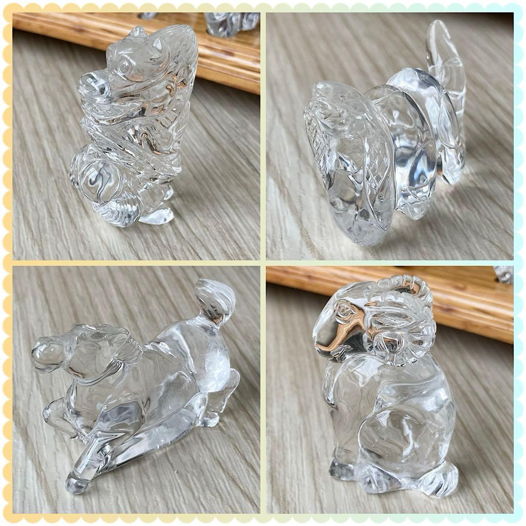 十二支のパワーで幸運をつかむ/50%オフ 水晶彫刻/パワーストーン