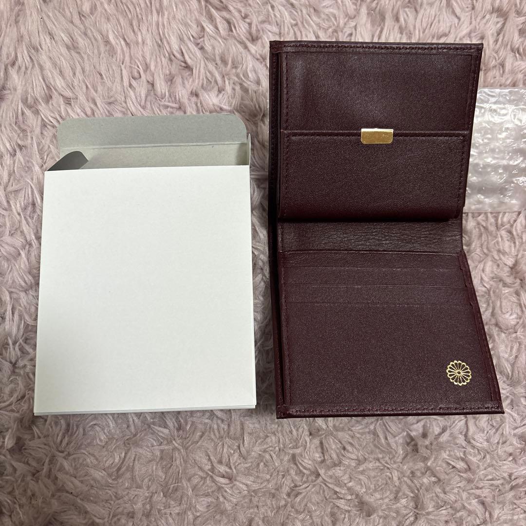 皇居財布　二つ折り財布【箱あり】