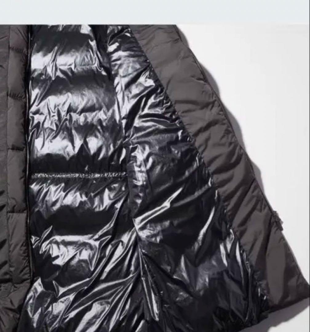 まのじ ⭐️ユニクロプラスJ ロングダウンジャケット　ブラック⭐️XL⭐️