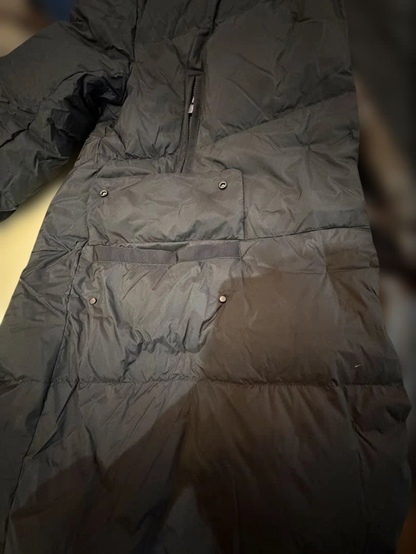 まのじ ⭐️ユニクロプラスJ ロングダウンジャケット　ブラック⭐️XL⭐️