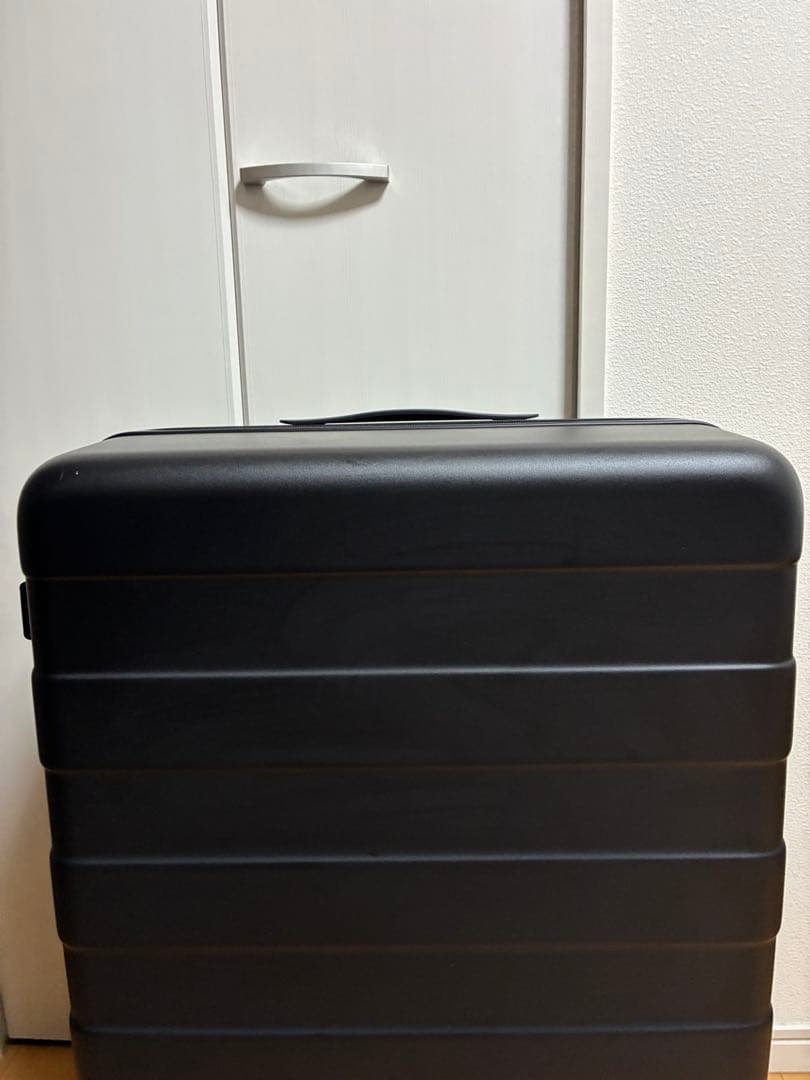 美品　無印良品 MUJI ハードキャリーケース 63L ブラック