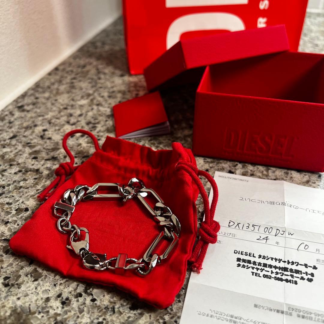 DIESEL DX135100DJW チェーン ブレスレット