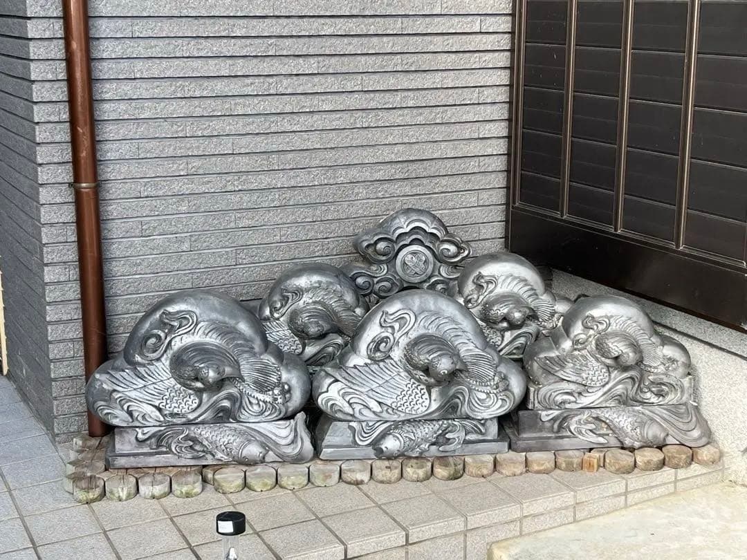 鬼瓦職人手造り一軒家分セット(相談可)