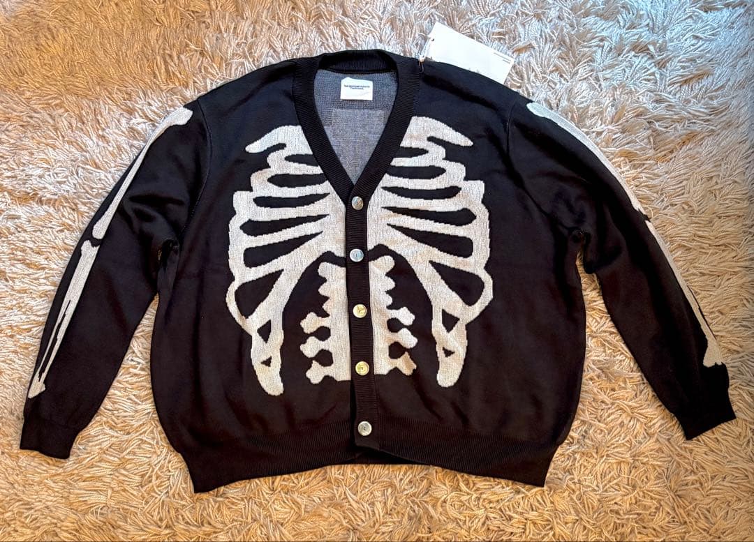 24ss ソロイスト Soloist BONE ボーン カーディガン