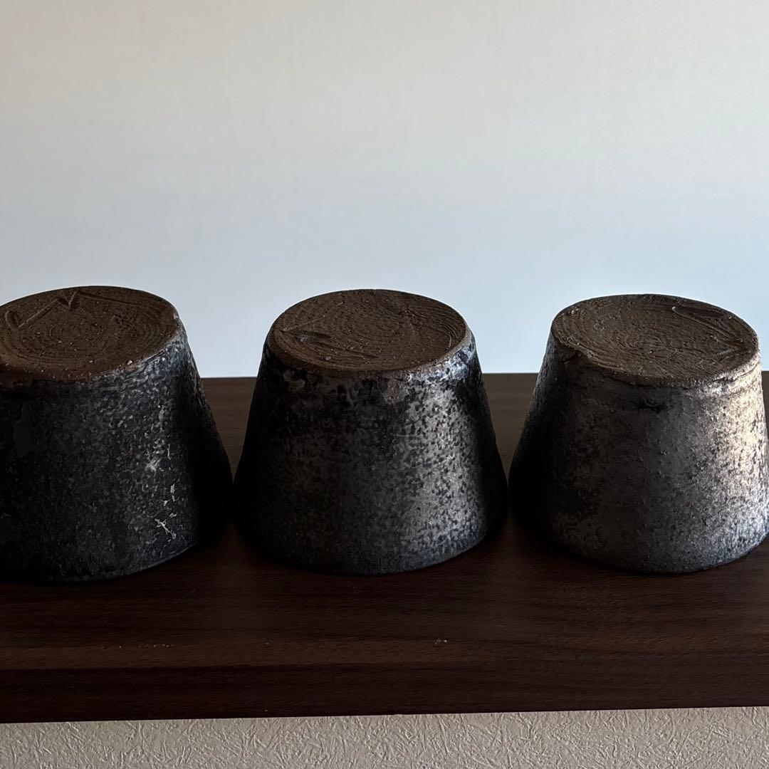 ◻️遠藤素子さん◻️大きめの蕎麦猪口 3点