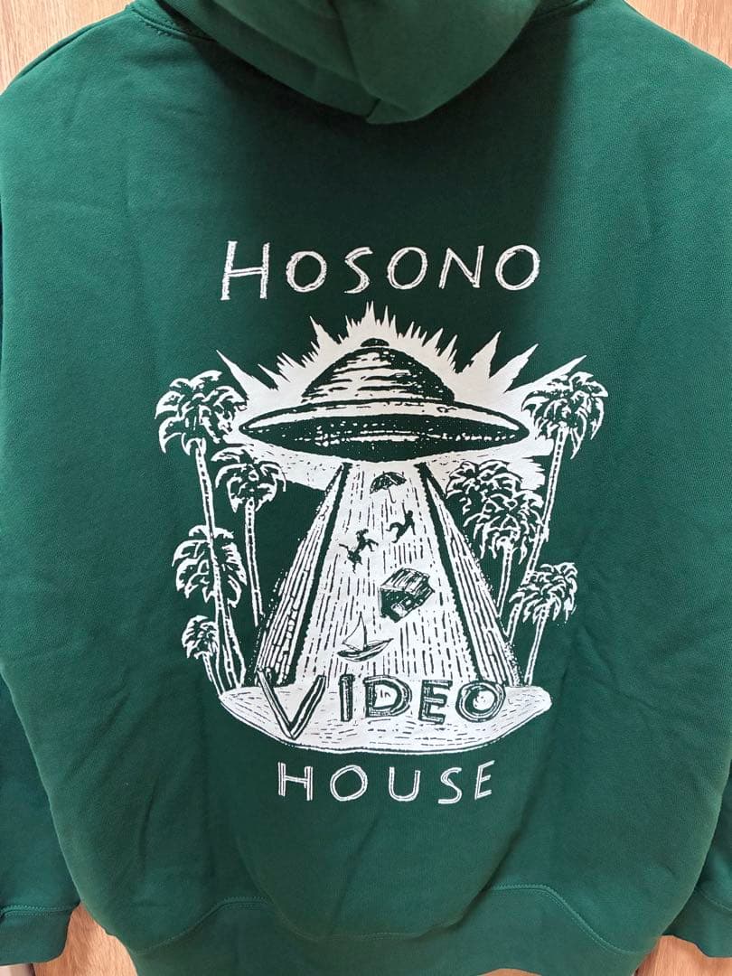 y*r様 YMO 細野晴臣　HOSONO VIDEO HOUSE グリーンパーカ