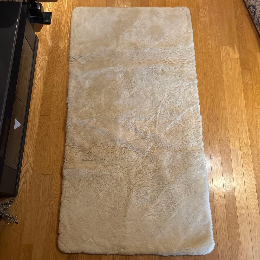 昭和西川 ムートン素材 ベッドパッド