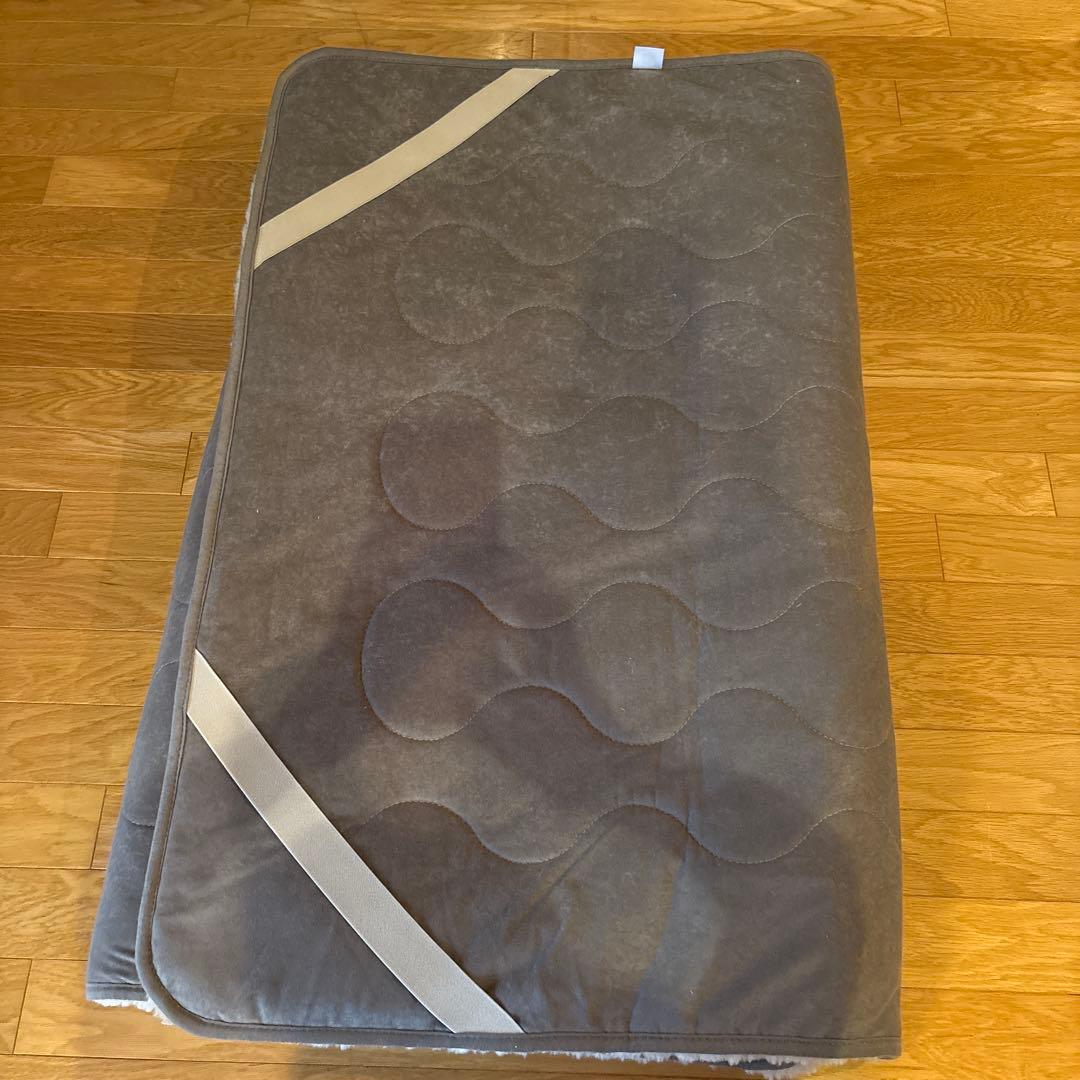 昭和西川 ムートン素材 ベッドパッド