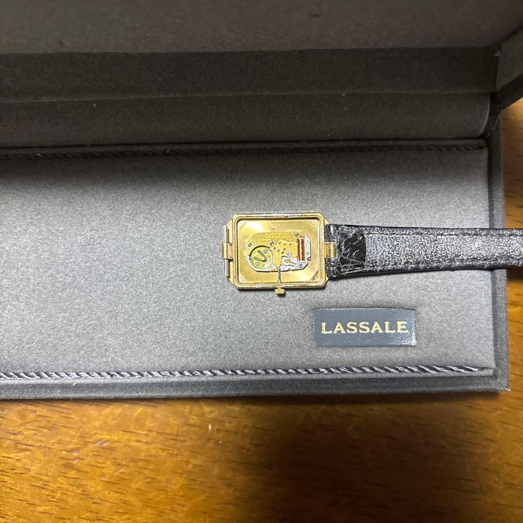電池交換済み SEIKO LASSALE クォーツ時計