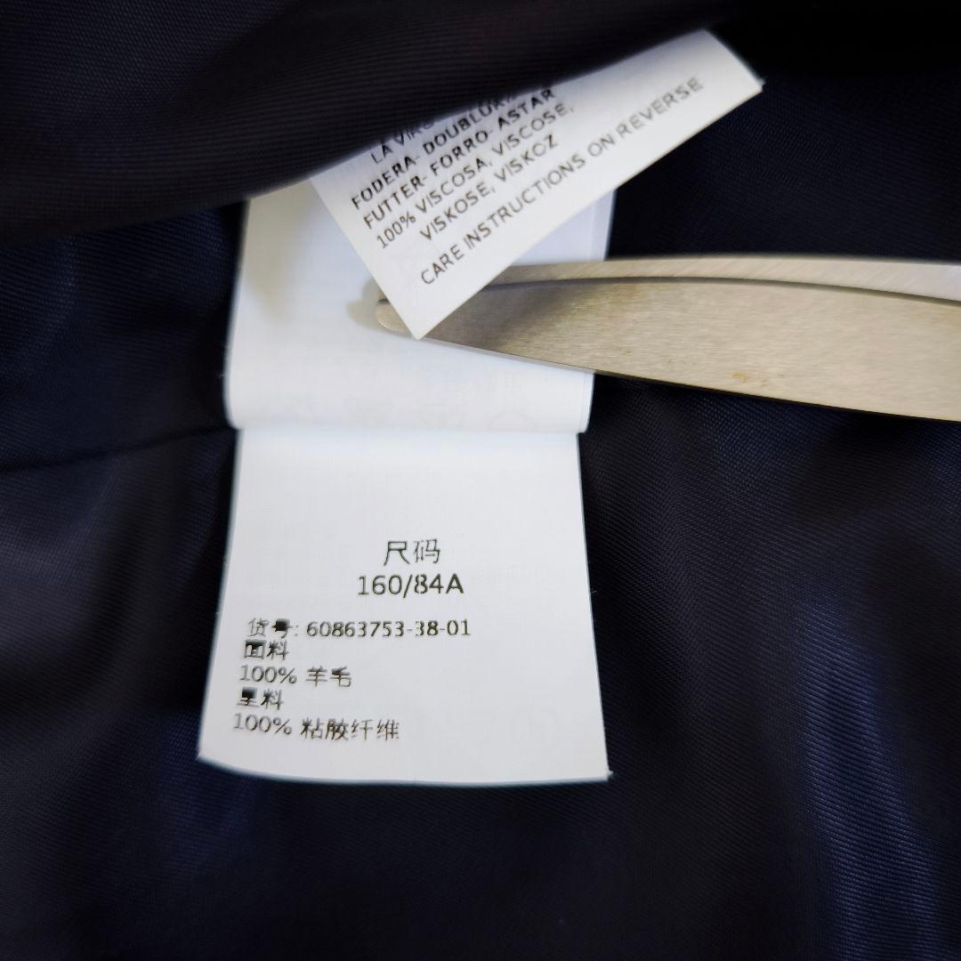 未使用級 マックスマーラ MaxMara ウロコカシミヤタッチ ロングコート黒