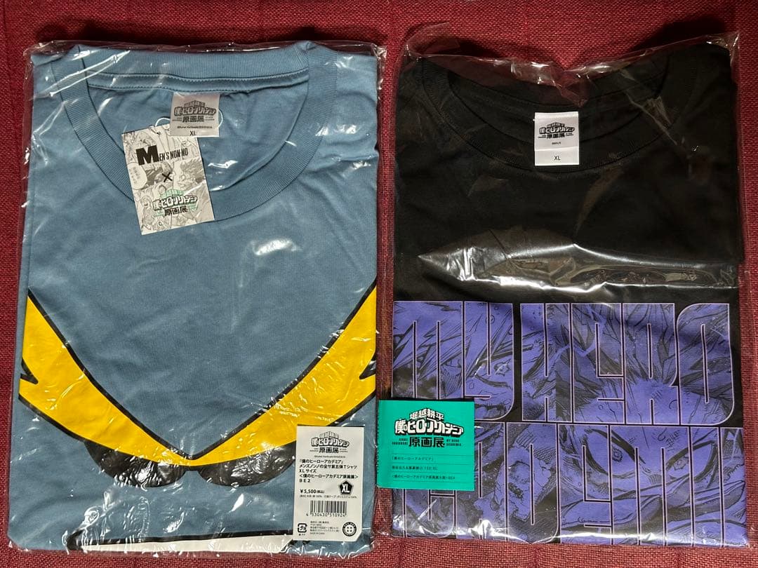 ヒロアカ 原画展 Tシャツ XL 2種類