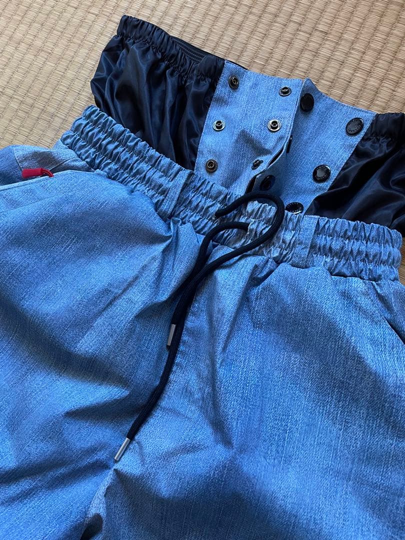 室内試着のみ　デニムプリント　セットアップ　上下セット　Mサイズ