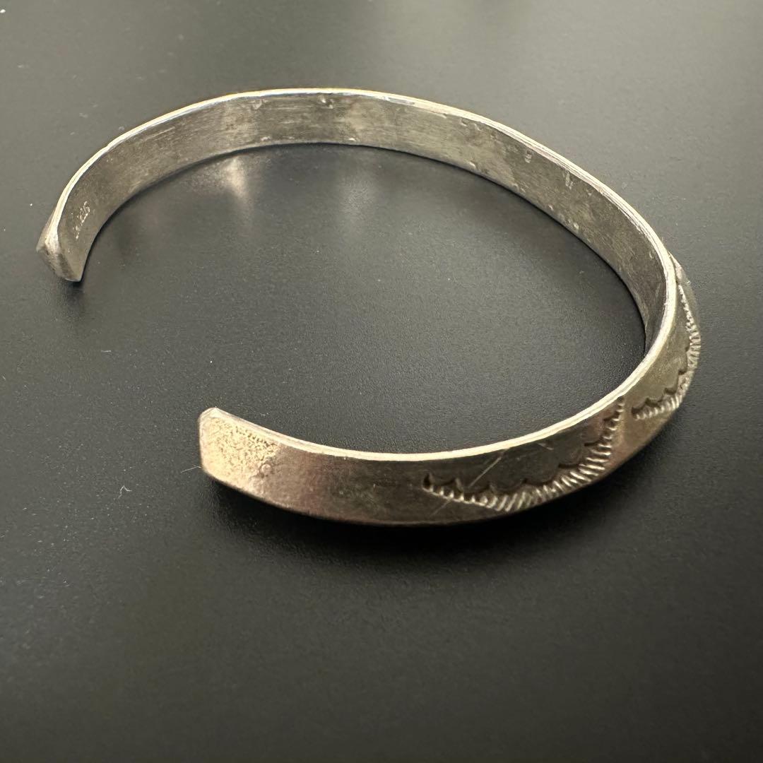 Navajo Vincent Joe Platero トライアングル バングル