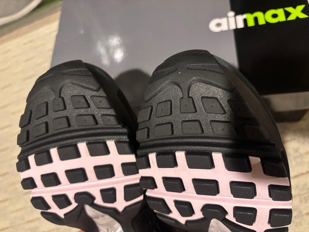 air max エアーマックス 95 ビッグバブル pink foam 24.5